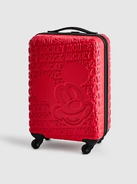 Disney's Mickey Mouse Embossed Hard-Shell Suitcase