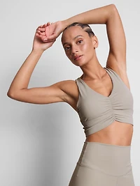 Buttery Soft Active Ruched Crop Top