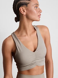 Buttery Soft Active Ruched Crop Top