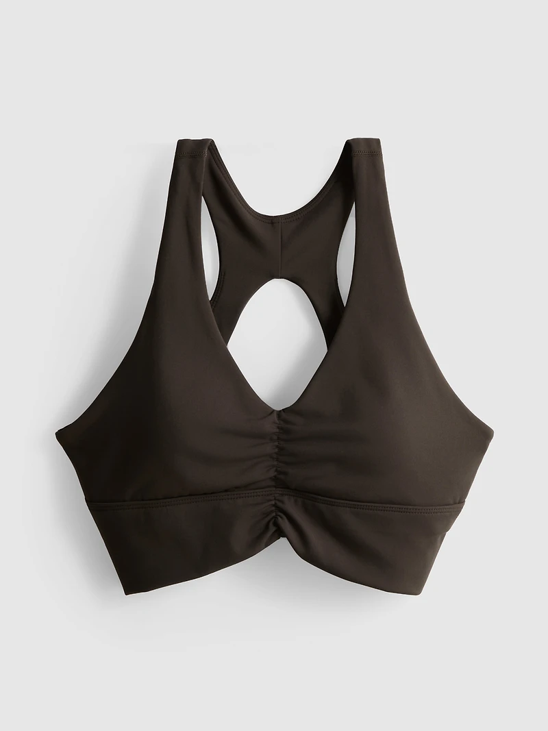 Buttery Soft Active Ruched Crop Top