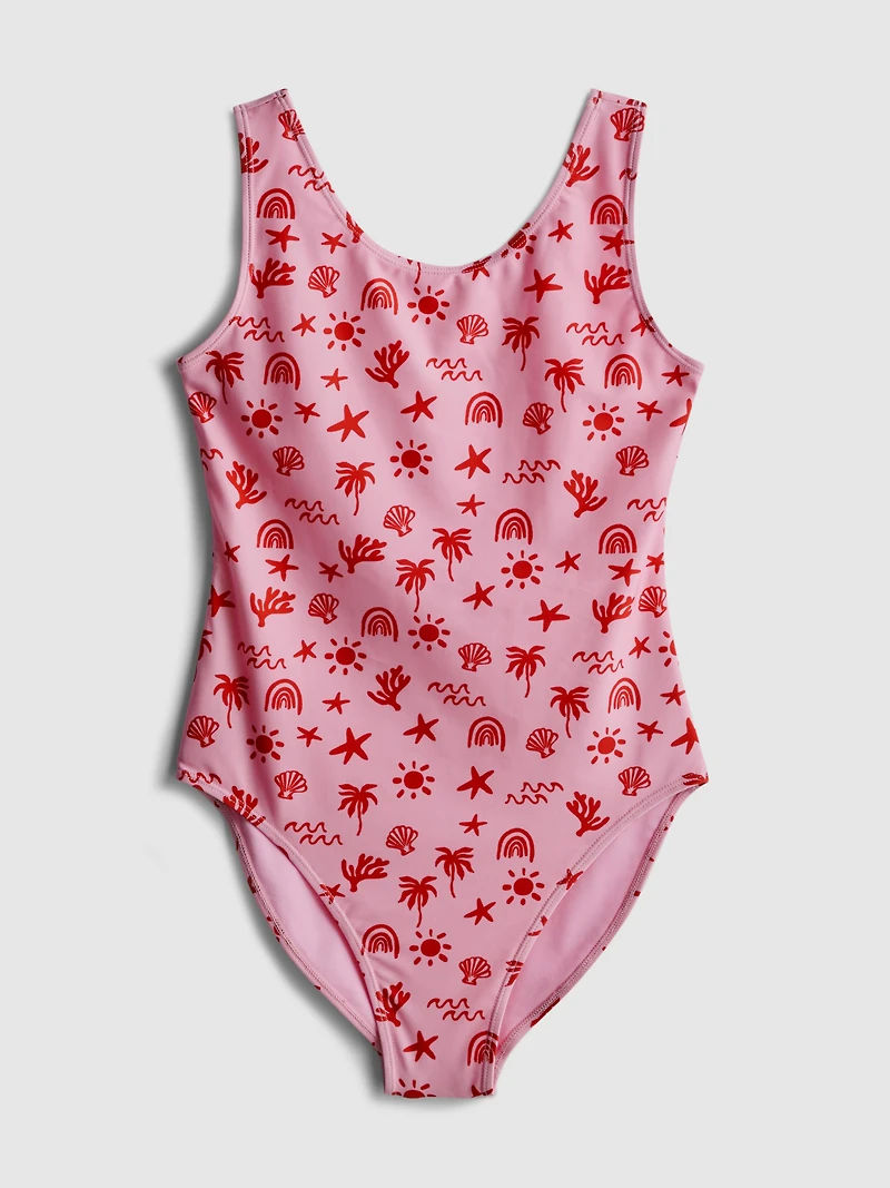 7-15yrs | Scoop Back Swimsuit