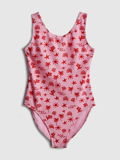 7-15yrs | Scoop Back Swimsuit