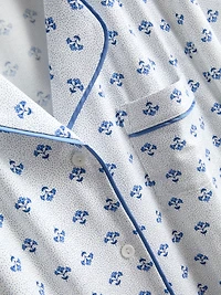 Printed Boyfriend Pajamas