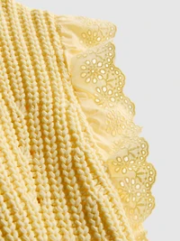 1.5-8yrs | Ruffle Broderie Anglaise Knit Tank