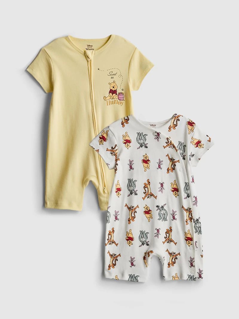 0-24mths | 2pk Disney’s Winnie the Pooh Rompers