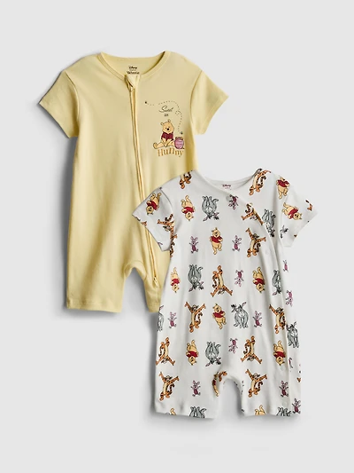 0-24mths | 2pk Disney’s Winnie the Pooh Rompers