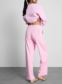 Wide-Leg Athleisure Pants