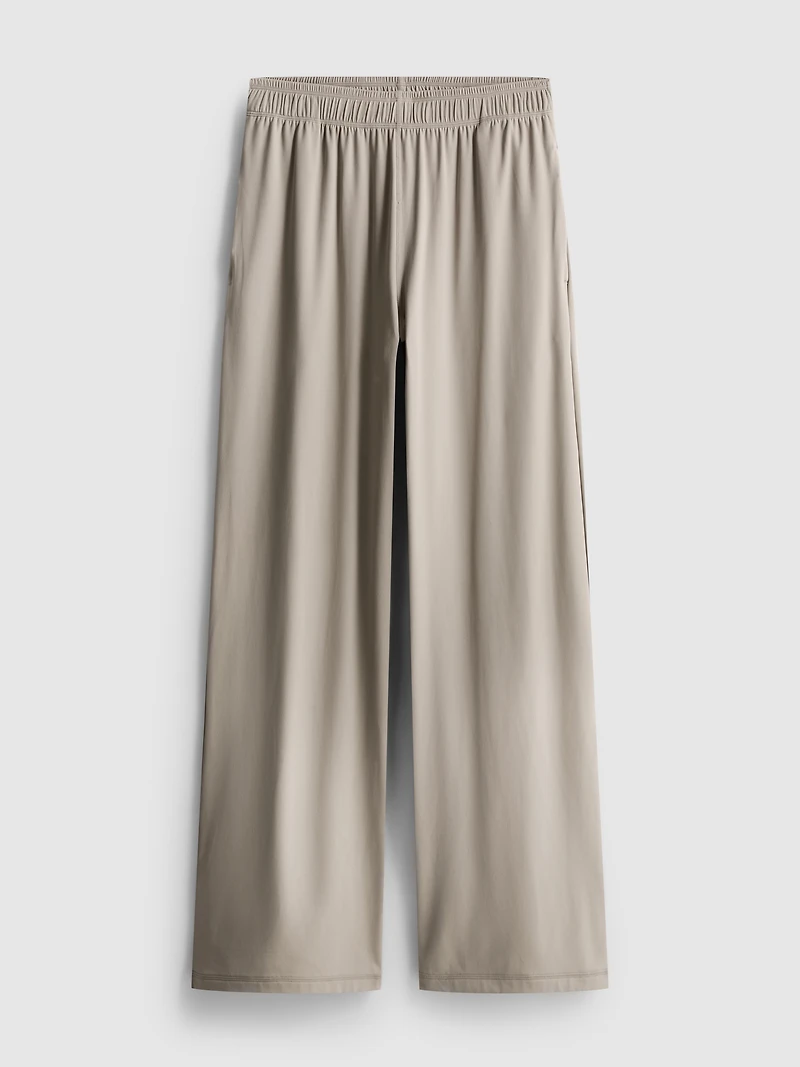 Wide-Leg Athleisure Pants