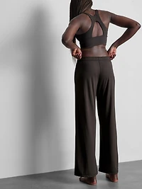 Wide-Leg Athleisure Pants