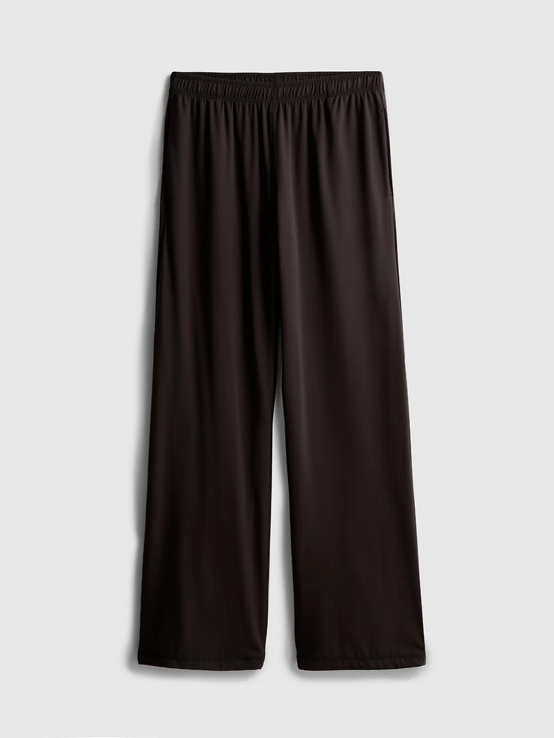Wide-Leg Athleisure Pants