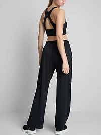 Wide-Leg Athleisure Pants