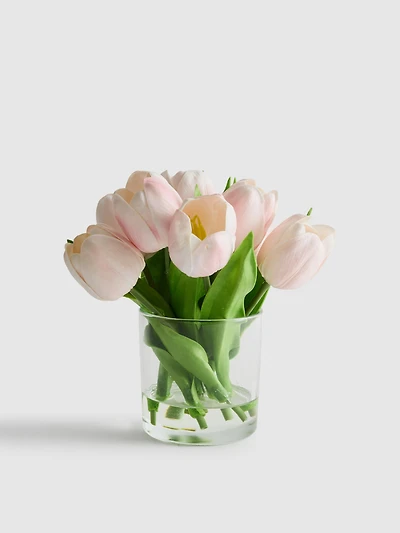 Faux Floral Tulip Display