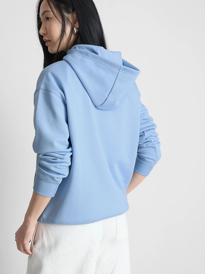 Cotton-Blend Graphic Hoodie