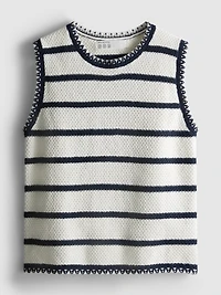 Knitted Stripe Tank Top