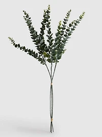 Single Stem Faux Eucalyptus Plant
