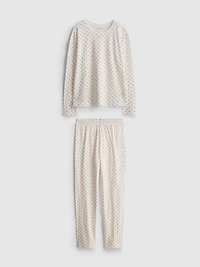 Cotton Polka Dot Printed Pajamas