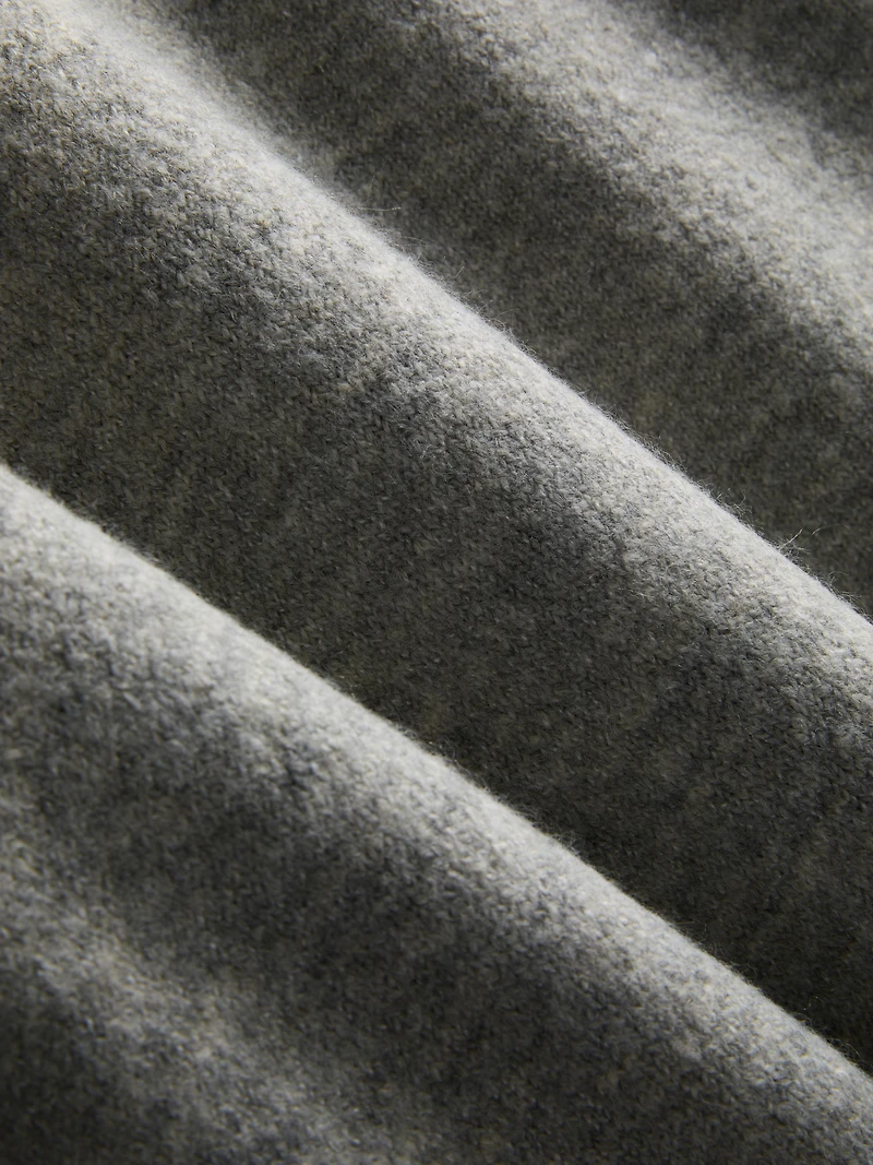 Denim Collared Sweater