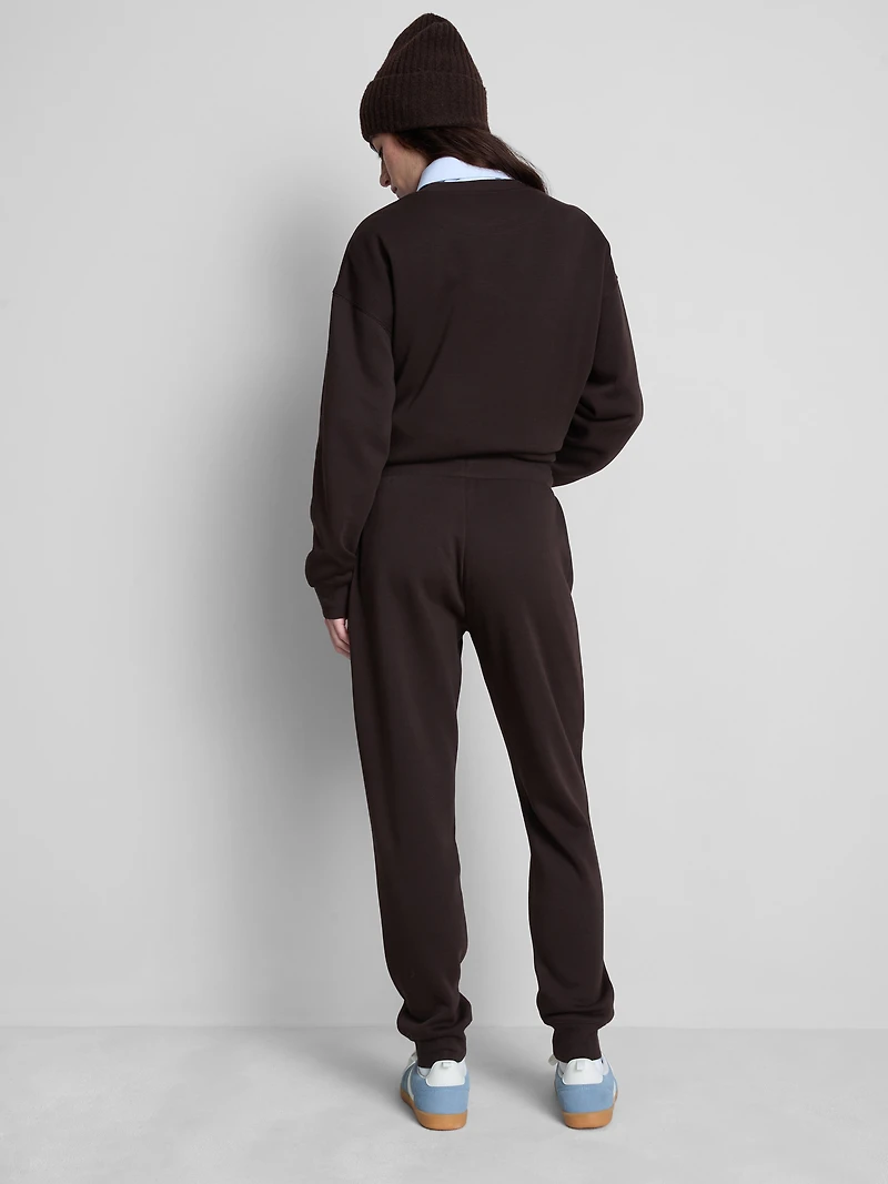 Cotton Blend Printed Skinny Joggers