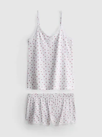 Lace Trim Cami Pajamas
