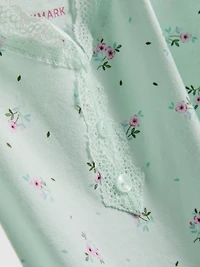 Lace Trim Cami Pajamas