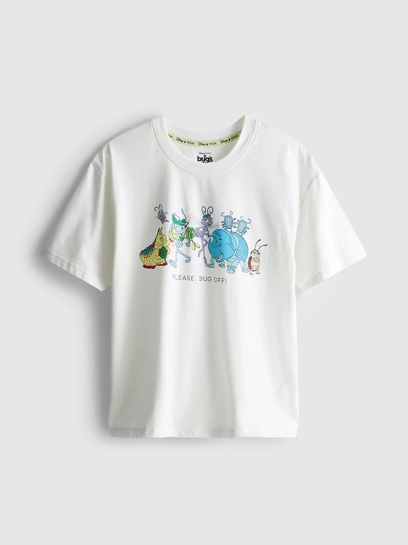 Disney Pixar’s A Bug’s Life Cotton Boxy Graphic Pajama Top