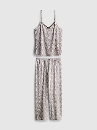 Leopard Lace Cami Pajamas