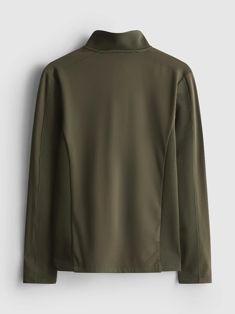 7-15yrs | Active Quarter-Zip High-Neck Sweatshirt