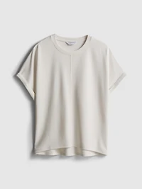 The Edit Seam-Detail Tee