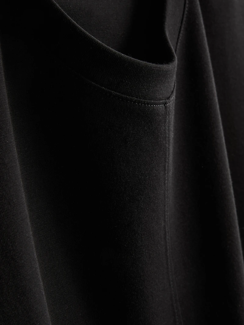 The Edit Seam-Detail Tee