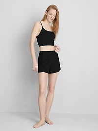 Pointelle Pajama Shorts