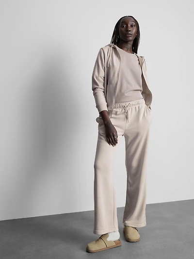 Cotton-Blend Straight-Leg Joggers