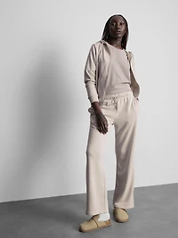 Cotton-Blend Straight-Leg Joggers