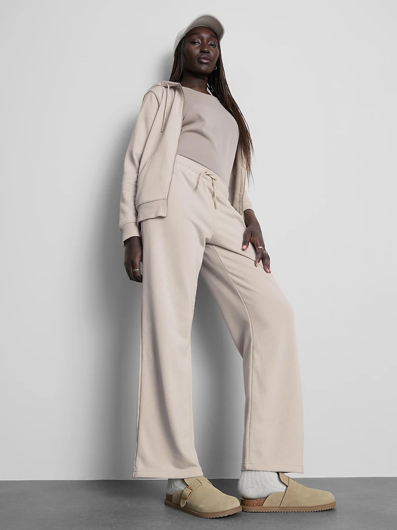 Cotton-Blend Straight-Leg Joggers