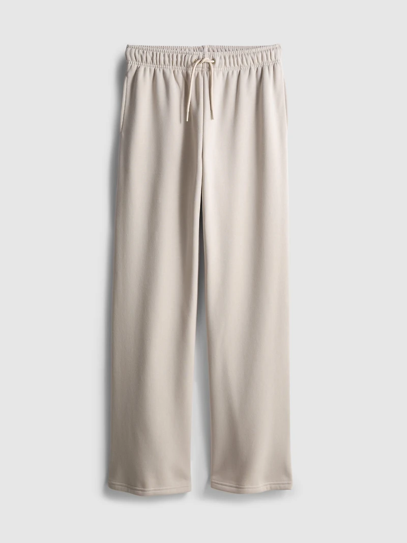 Cotton-Blend Straight-Leg Joggers