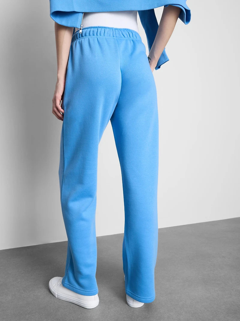 Cotton-Blend Straight-Leg Joggers
