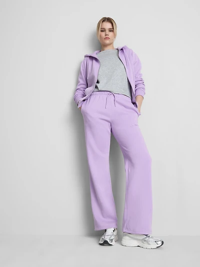 Cotton-Blend Straight-Leg Joggers