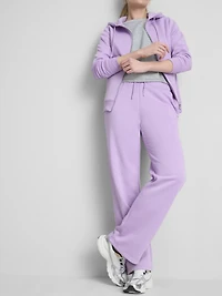 Cotton-Blend Straight-Leg Joggers