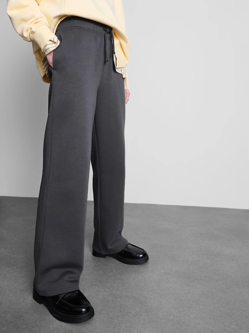 Cotton-Blend Straight-Leg Joggers