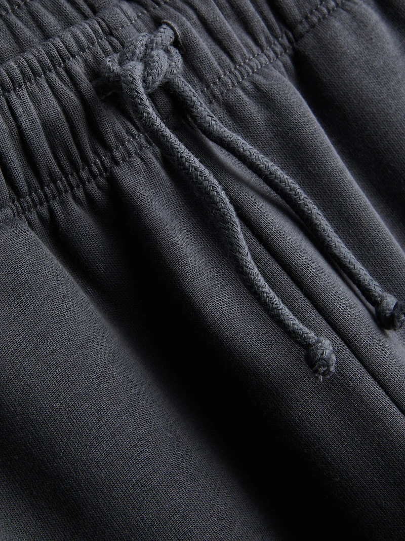 Cotton-Blend Straight-Leg Joggers