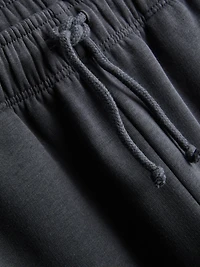 Cotton-Blend Straight-Leg Joggers