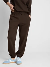 Cotton Blend Cuffed Joggers