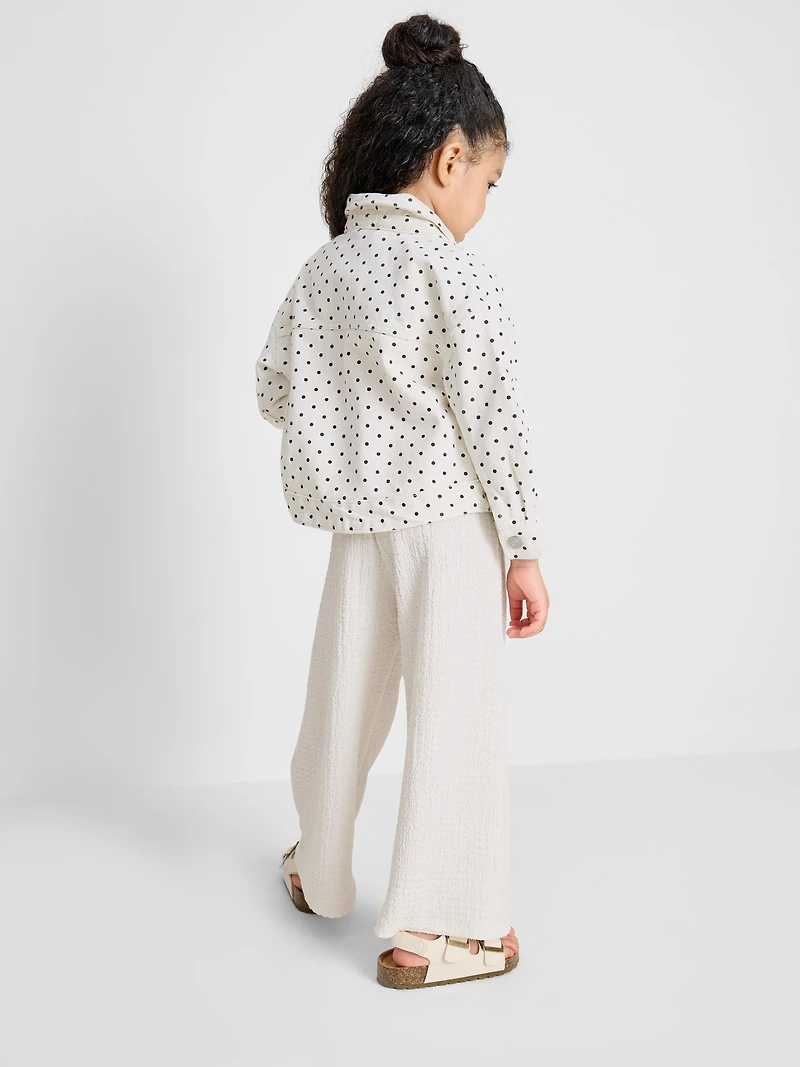 1.5-8yrs | Polka Dot Denim Jacket