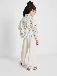 1.5-8yrs | Polka Dot Denim Jacket