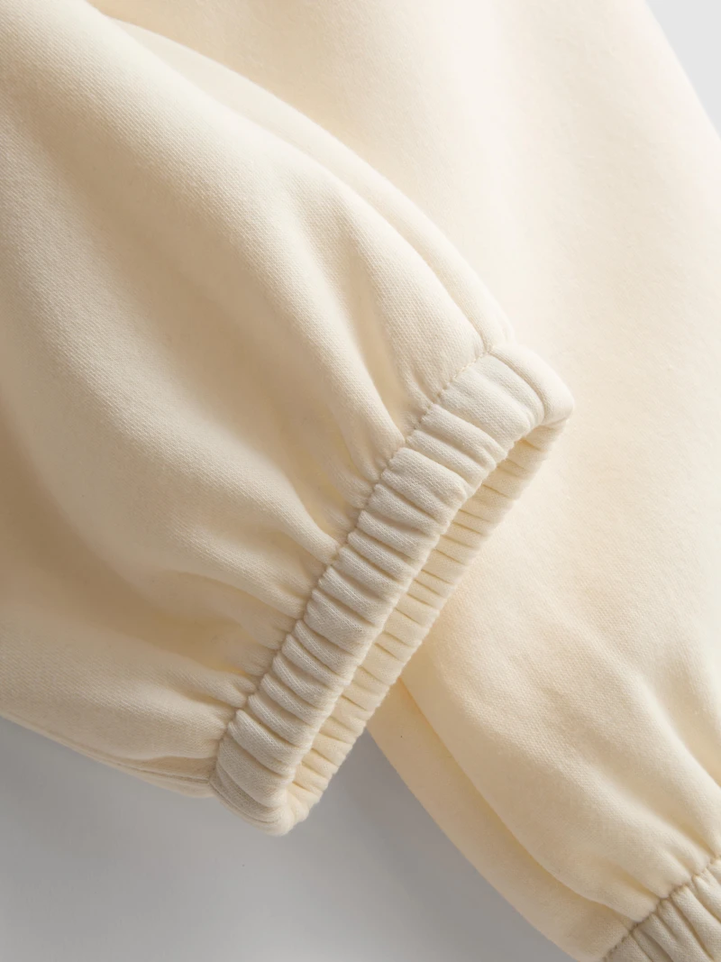 Cotton Blend Printed Cuffed Joggers