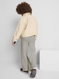 7-15yrs | Stripe Wide-Leg Pants