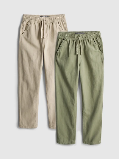 7-15yrs | 2pk Pure Cotton Pants