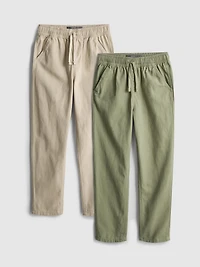 7-15yrs | 2pk Pure Cotton Pants