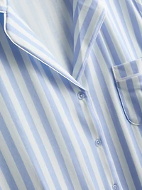 Printed Shorty Boyfriend Pajamas