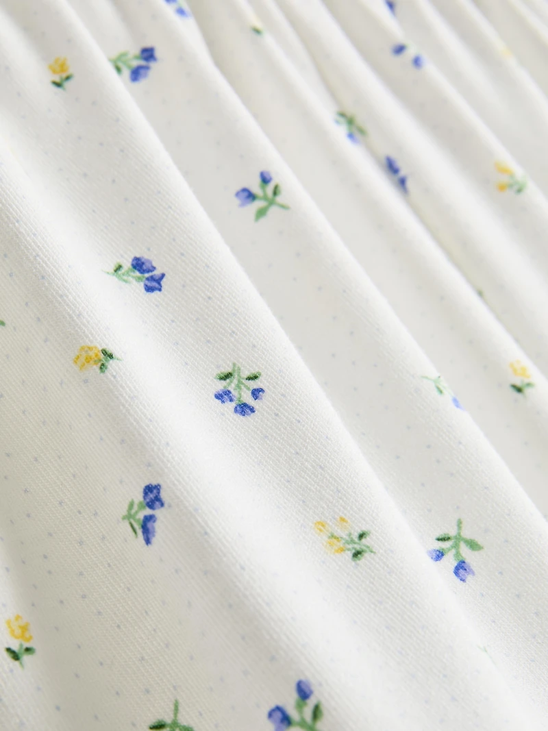 Printed Short Boyfriend Pajamas