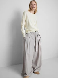 Essential Crewneck Cardigan